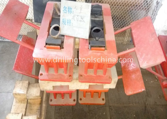 Convenient Dismantlement Rod / Foot Clamp For Geological Exploration Core Drill Rigs